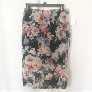 Women’s _Floral Skirt with lining